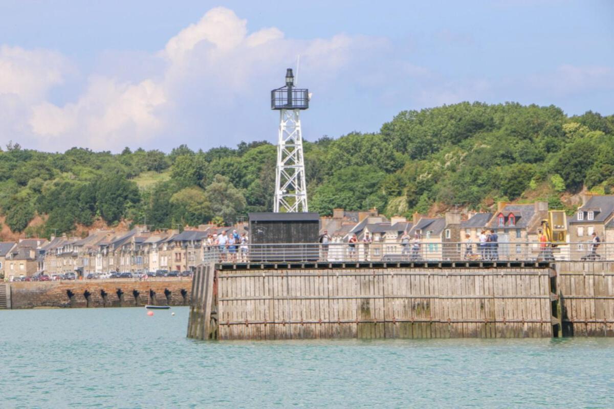 L'Ostra 0, Appartement Haut Standing Front De Mer A Cancale Sur Le Port De La Houle المظهر الخارجي الصورة
